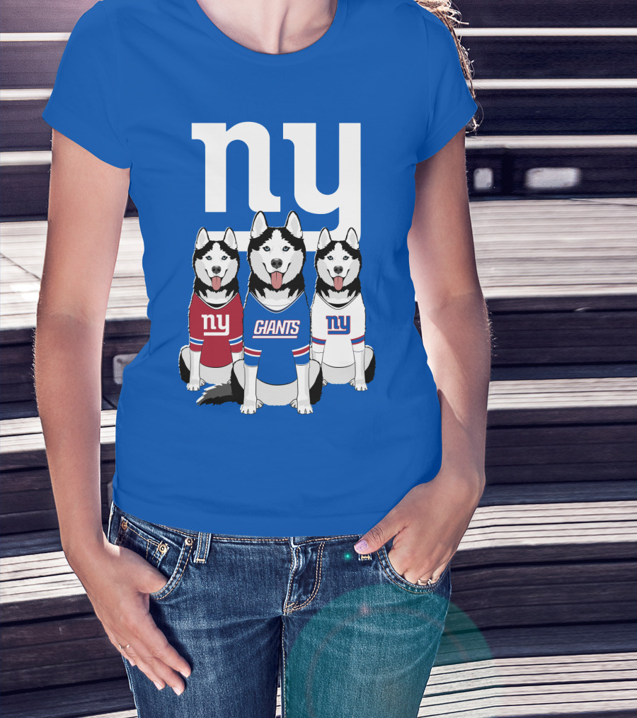 New York Giants Huskie T-Shirt