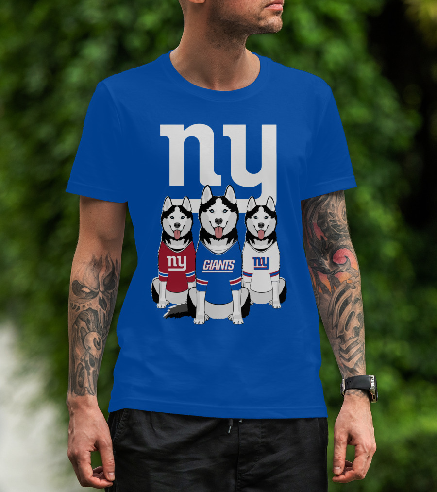 New York Giants Huskie T-Shirt