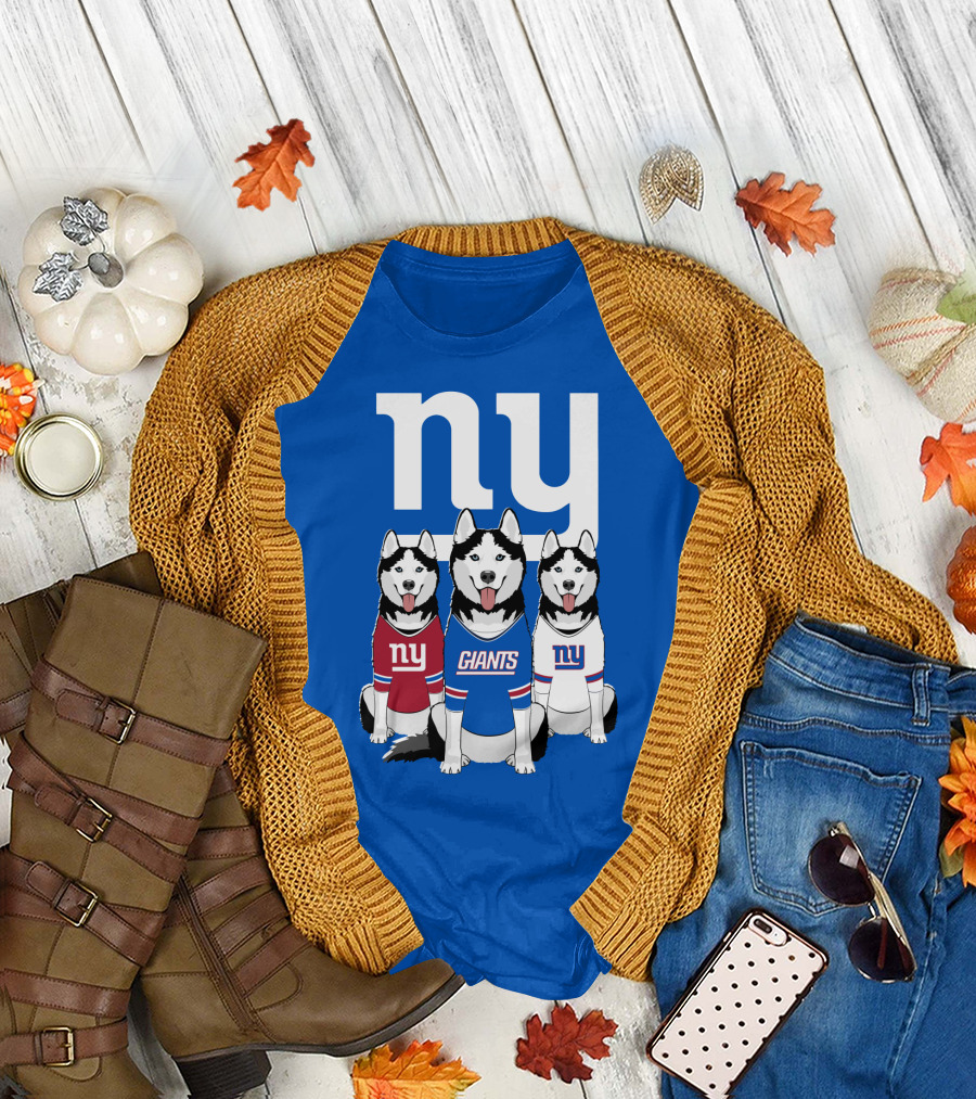 New York Giants Huskie T-Shirt