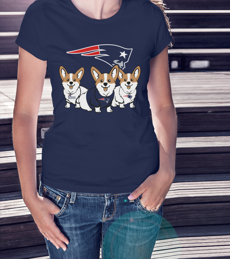 Patriots Corgi T-Shirt