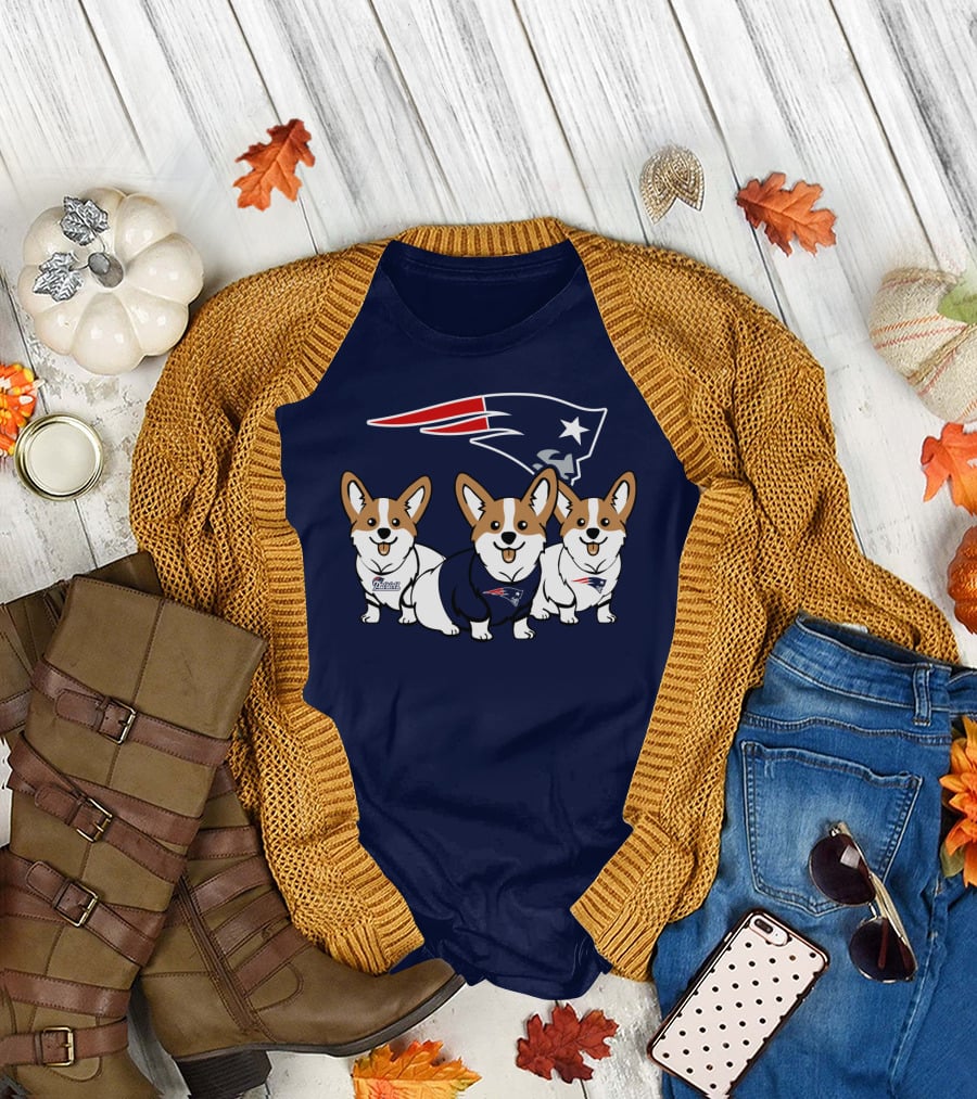 Patriots Corgi T-Shirt