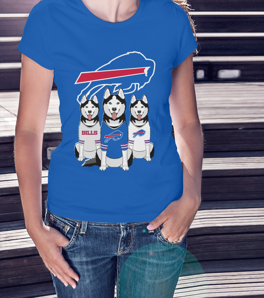 Bills Buffalo Husky Trio T-Shirt
