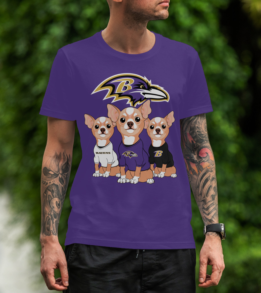 Ravens Chihuahua T-Shirt