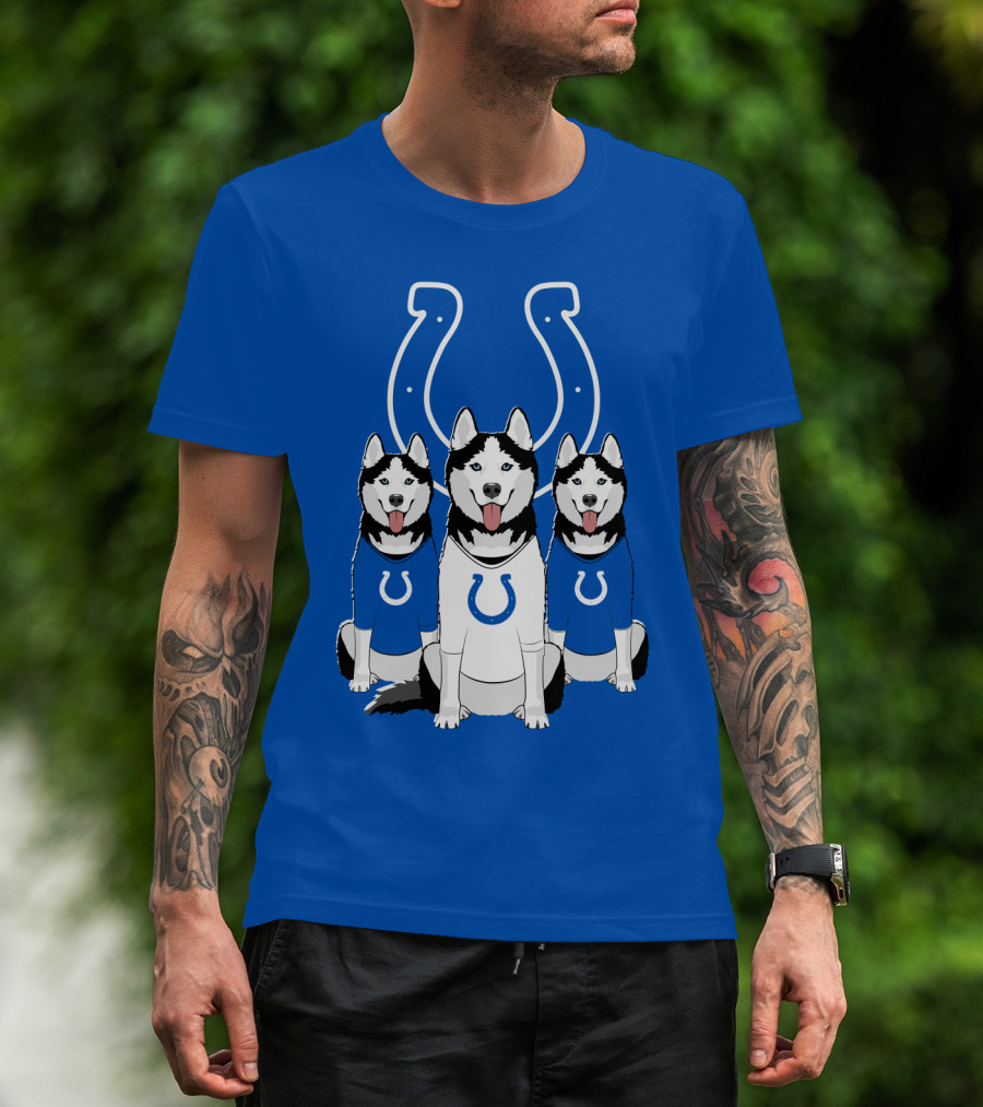 Indianapolis Colts Husky Trio T-Shirt