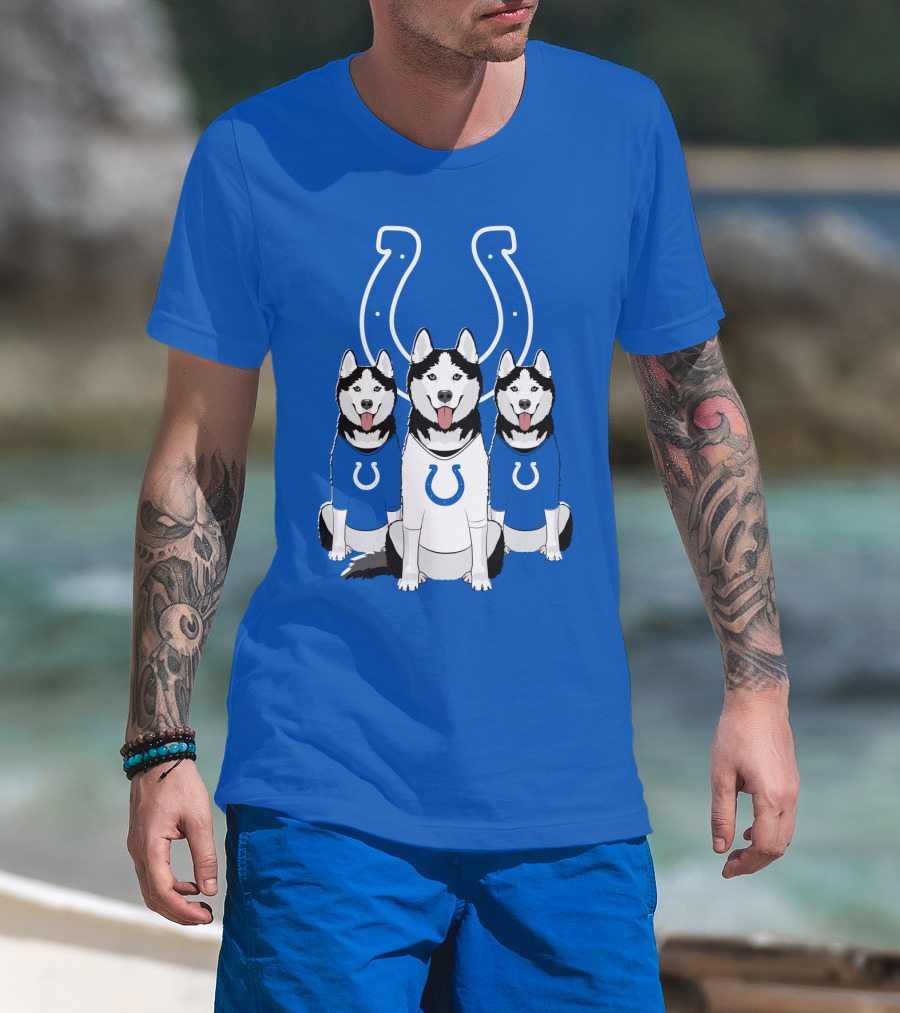 Indianapolis Colts Husky Trio T-Shirt