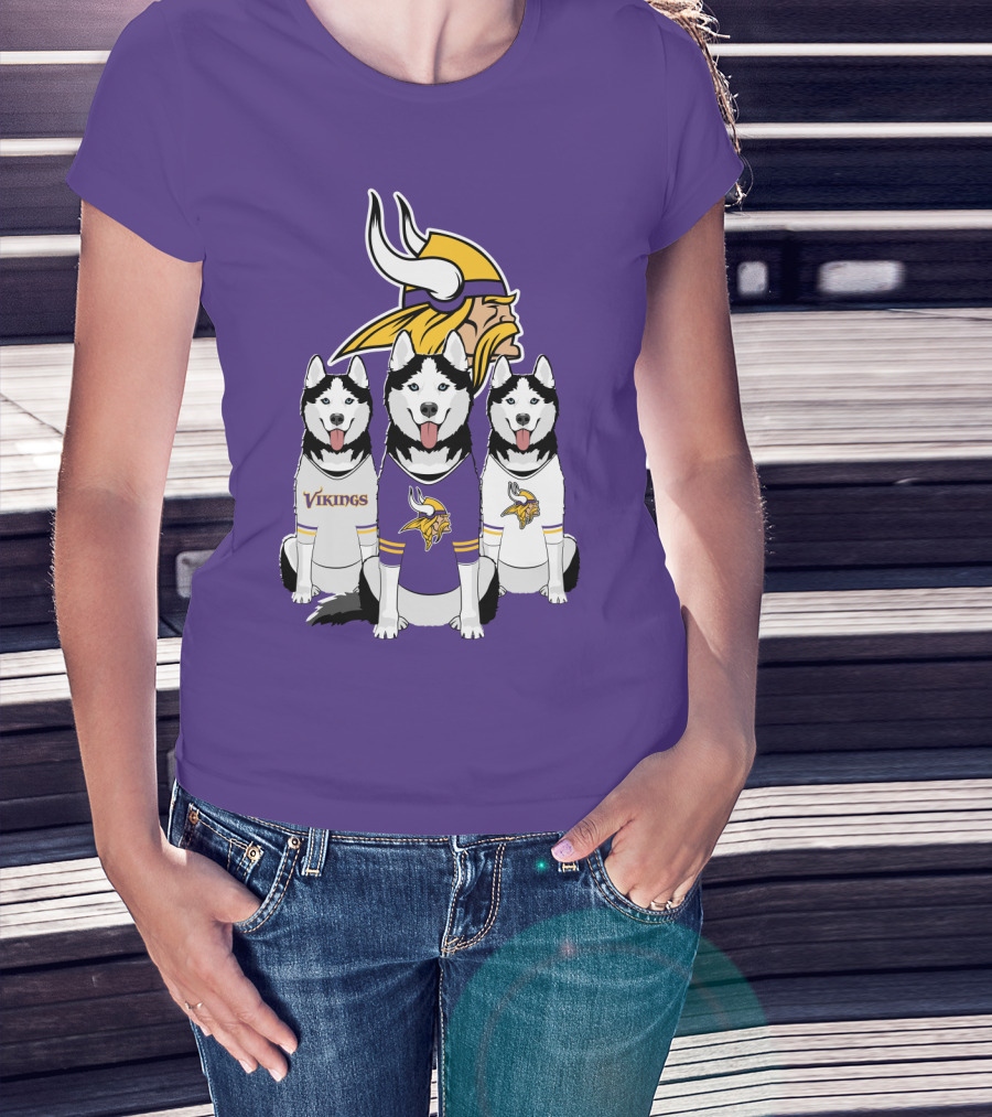 Minnesota Vikings Husky Trio T-Shirt