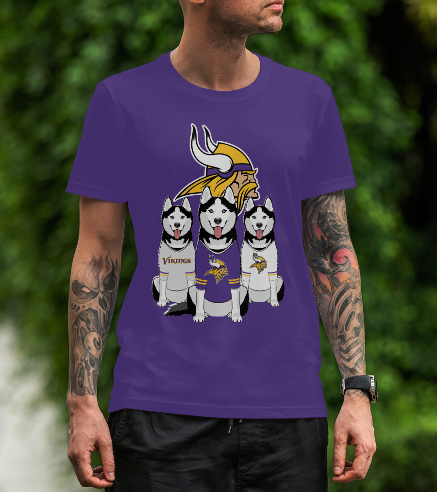 Minnesota Vikings Husky Trio T-Shirt