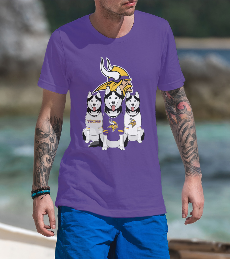 Minnesota Vikings Husky Trio T-Shirt