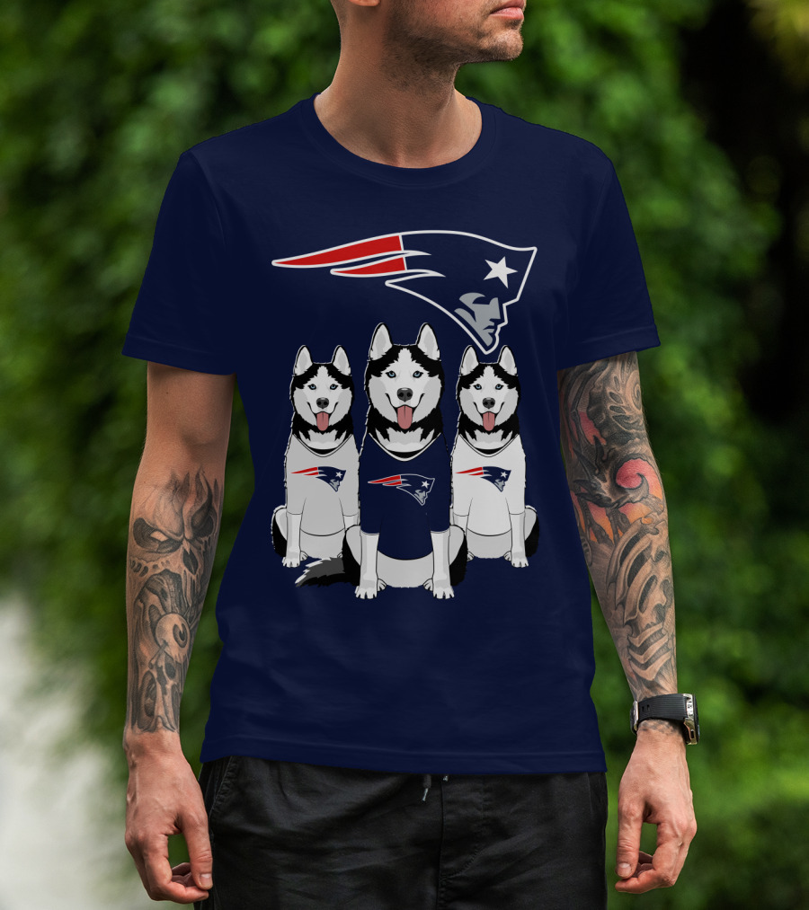 Patriots Husky Trio T-Shirt