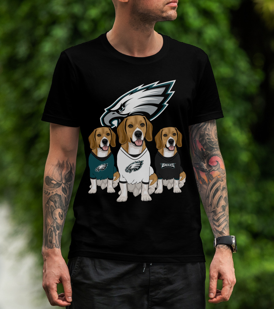 Philadelphia Eagles Beagles T-Shirt
