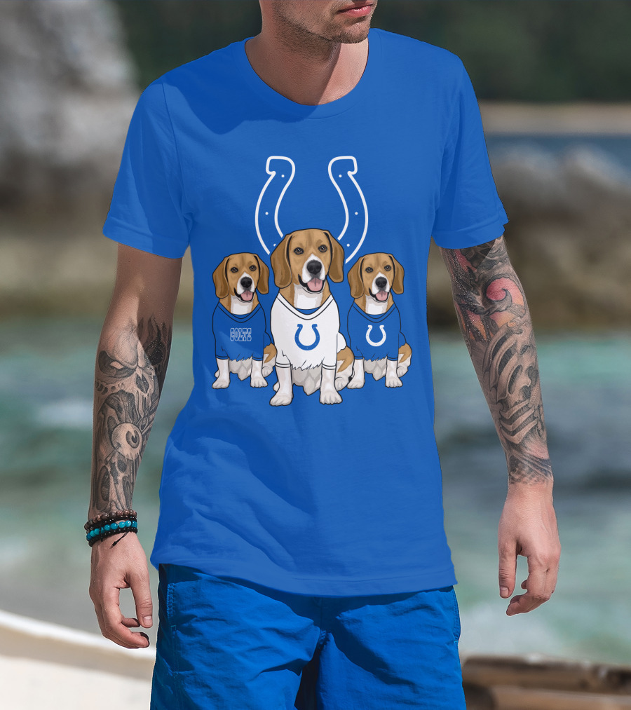 Indianapolis Colts Beagle Trio T-Shirt