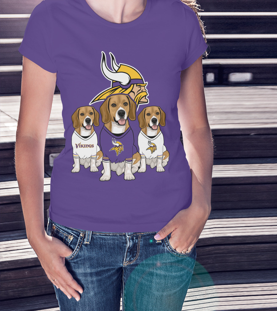 Vikings Beagle Trio T-Shirt