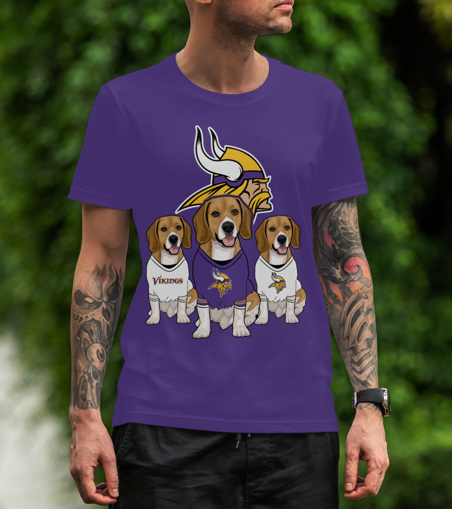Vikings Beagle Trio T-Shirt
