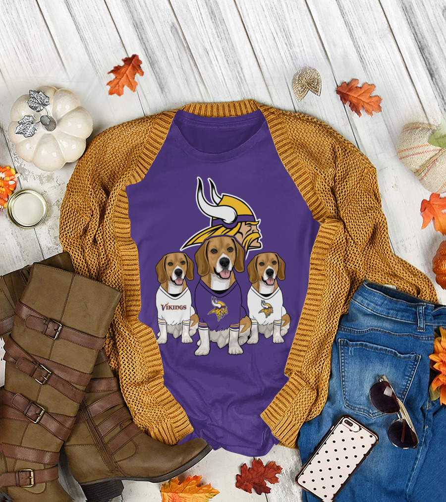 Vikings Beagle Trio T-Shirt