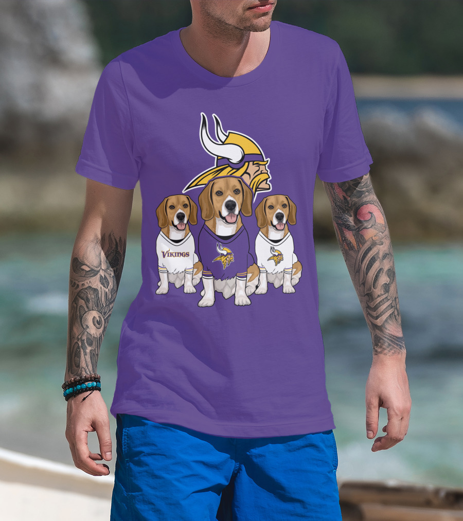 Vikings Beagle Trio T-Shirt