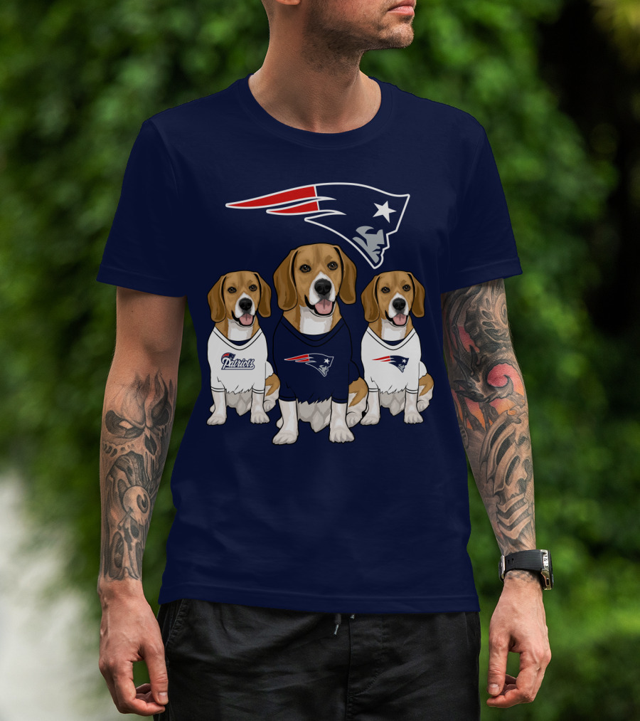 Patriots Beagle Trio T-Shirt