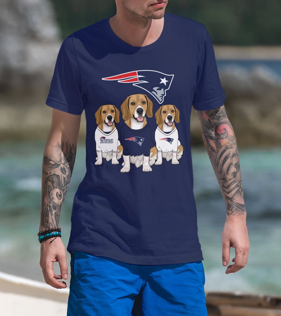 Patriots Beagle Trio T-Shirt