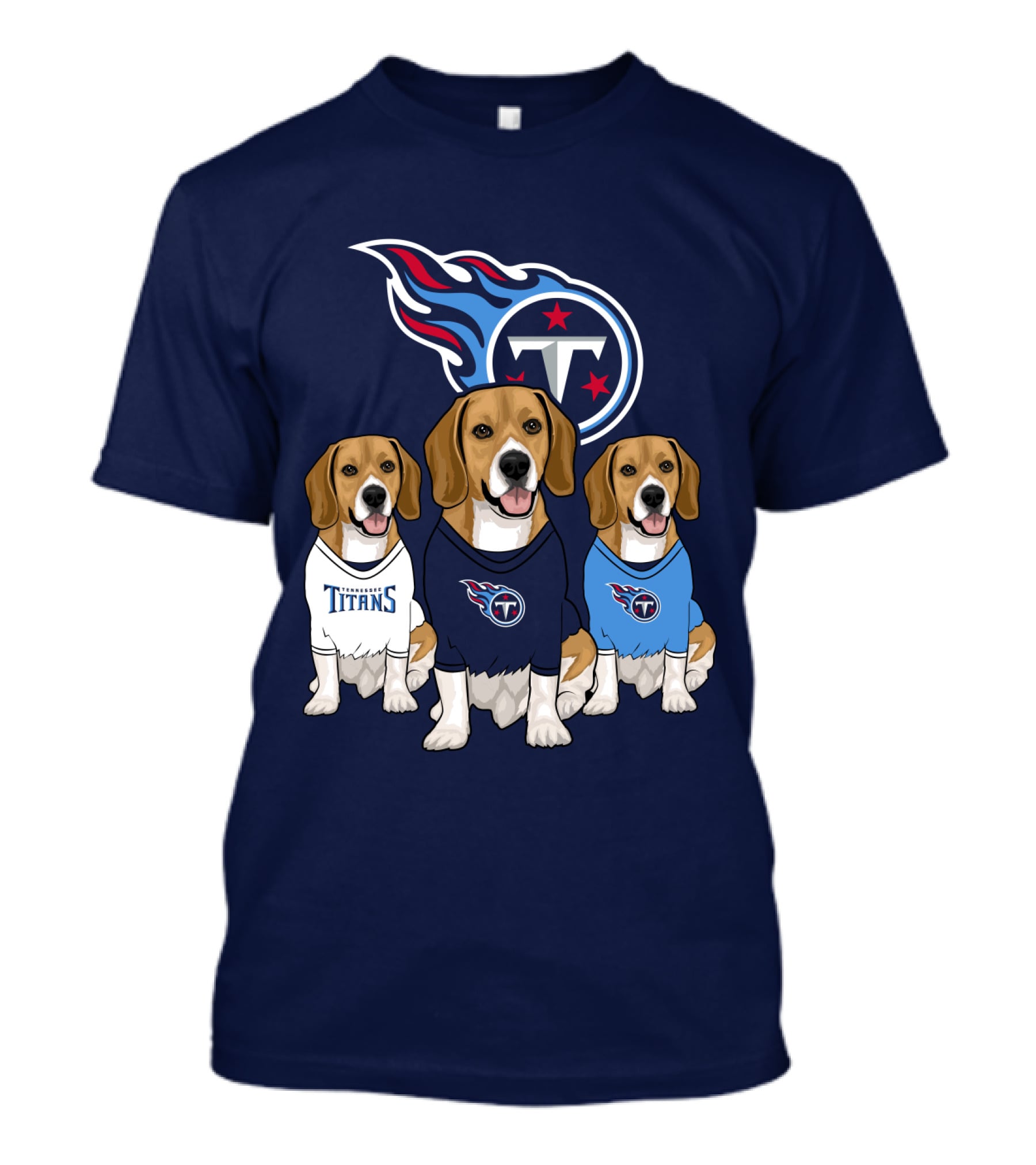 Tennessee Titans Beagle Fan T-Shirt