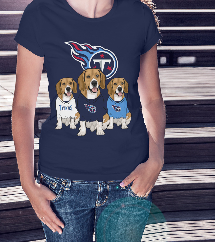 Tennessee Titans Beagle Fan T-Shirt