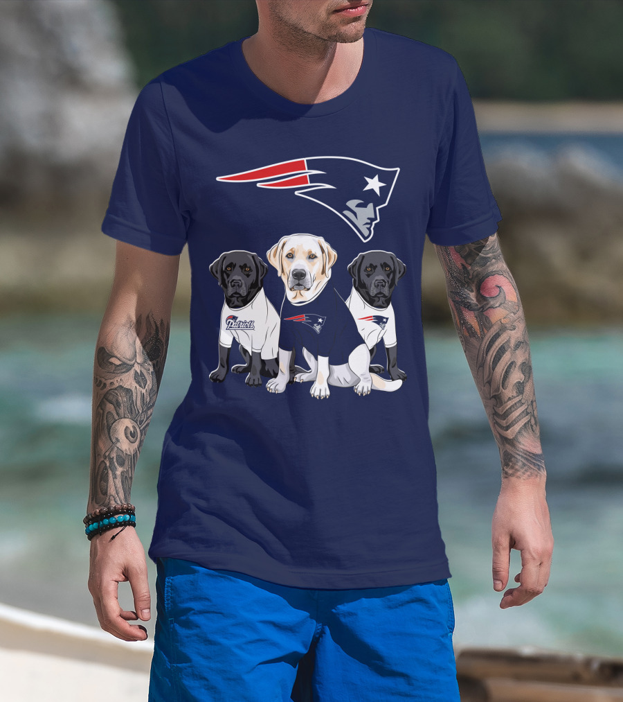 Patriots Labrador Retriever T-Shirt