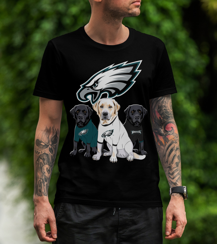 Eagles Labrador Trio T-Shirt
