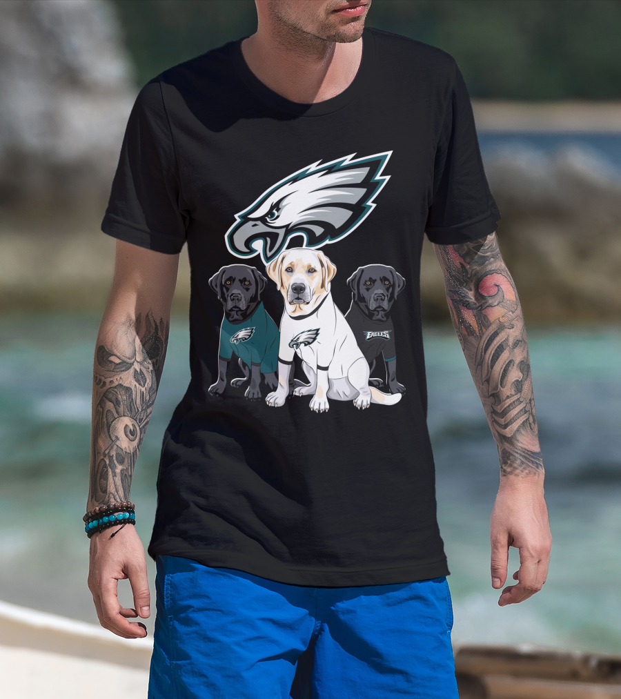 Eagles Labrador Trio T-Shirt