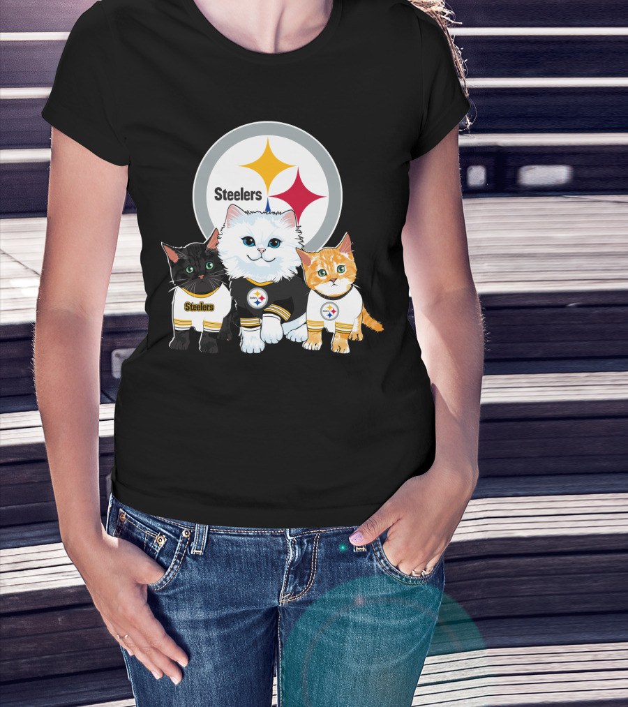 Steelers Cat T-Shirt