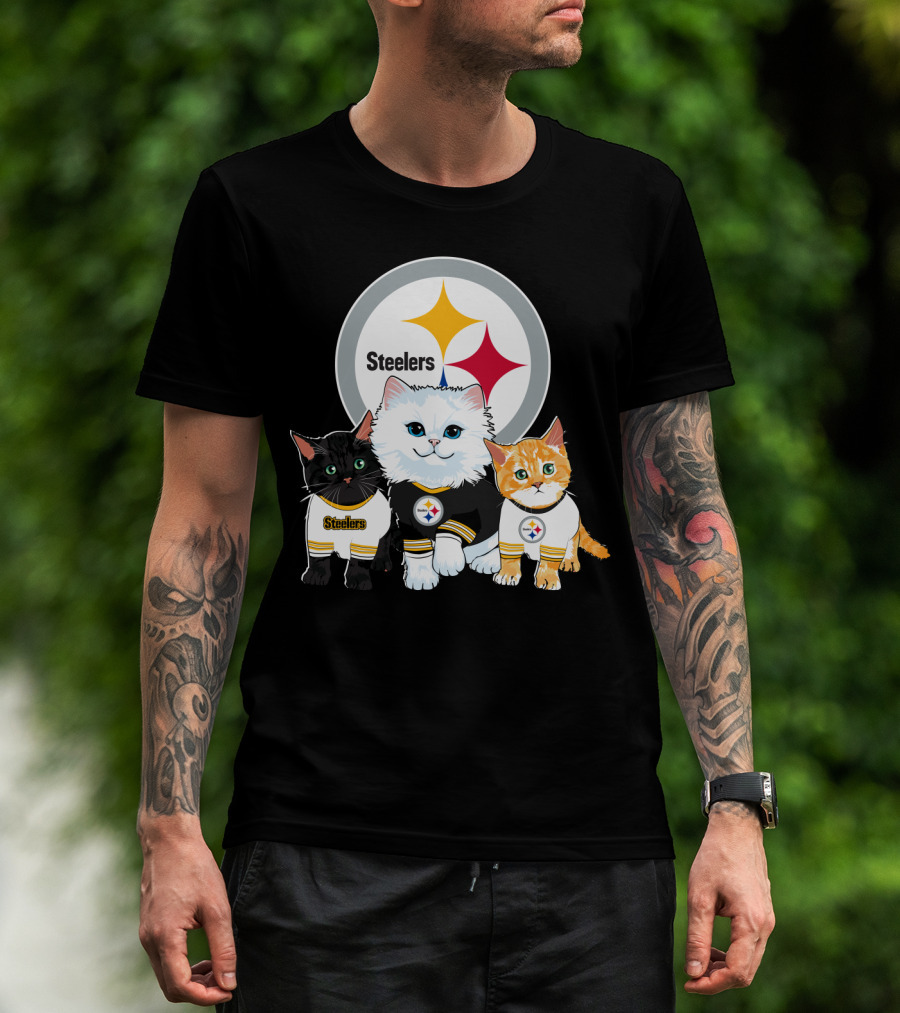 Steelers Cat T-Shirt