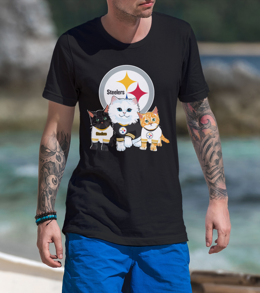 Steelers Cat T-Shirt