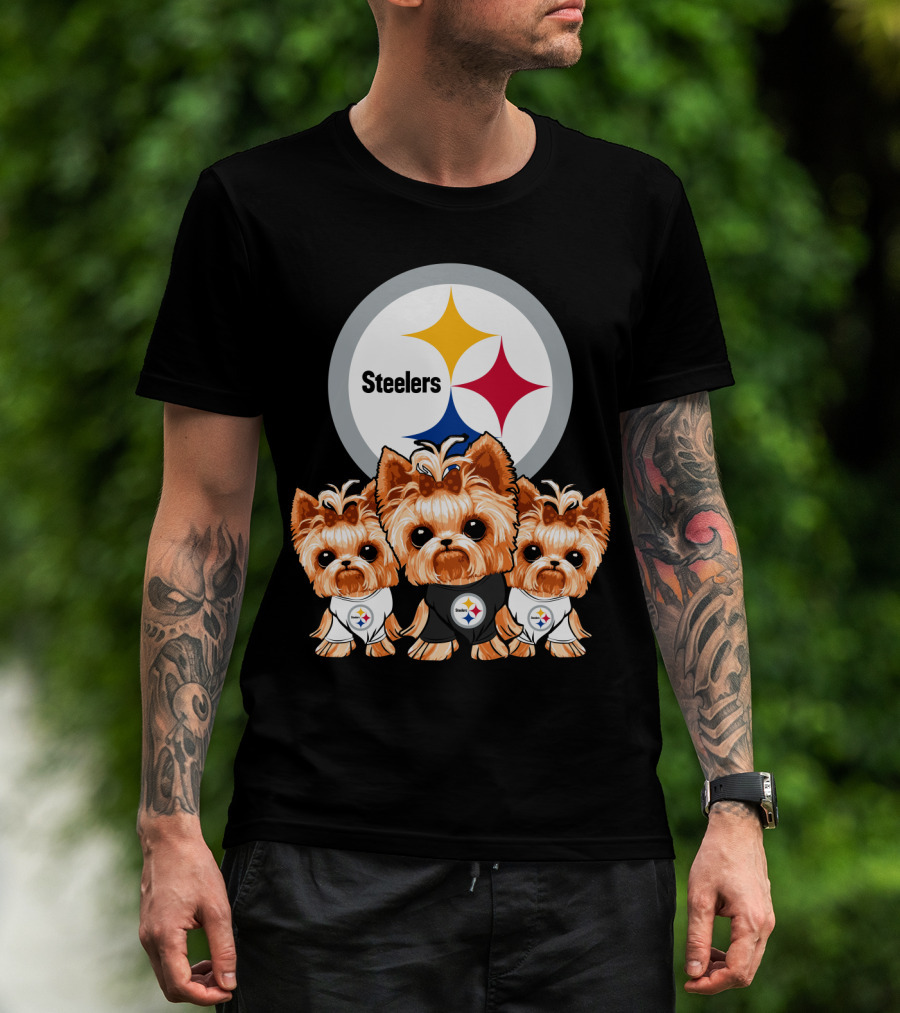Steelers Yorkshire Terriers T-Shirt
