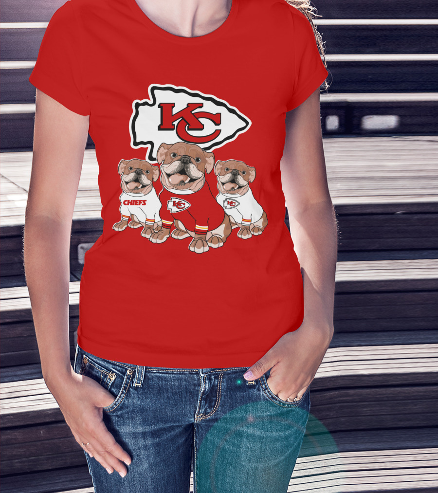 Kansas City Chiefs Bulldog T-Shirt