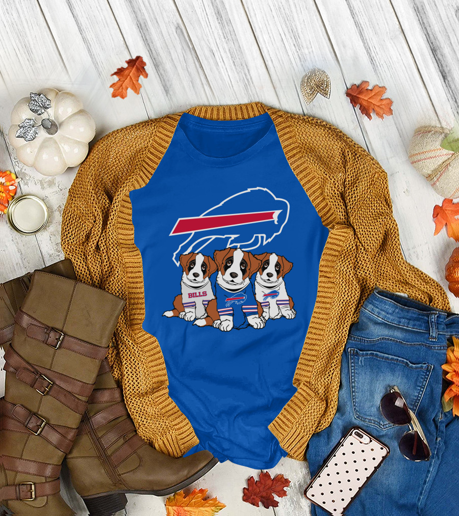Buffalo Bills Puppies T-Shirt
