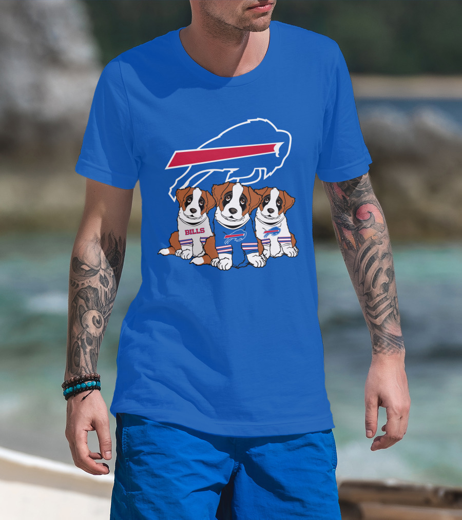 Buffalo Bills Puppies T-Shirt