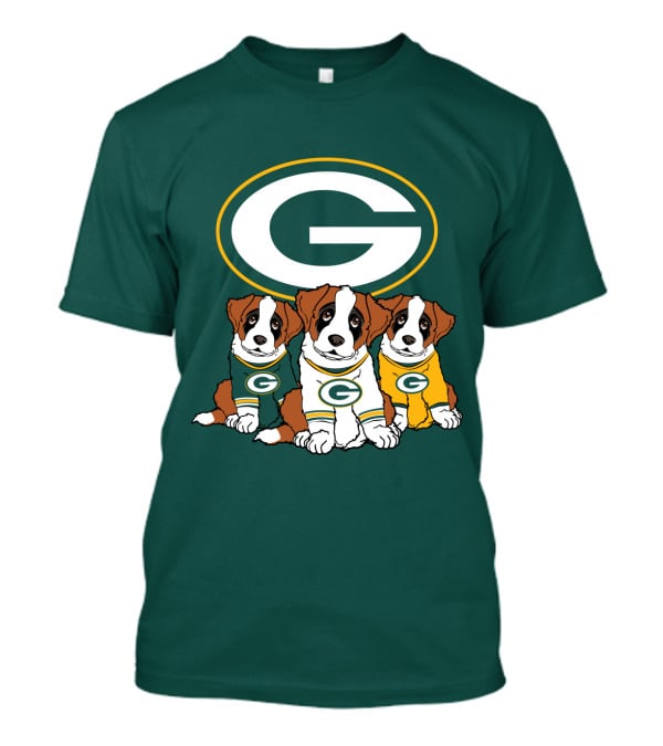 Green Bay Packers Saint Bernard T-Shirt