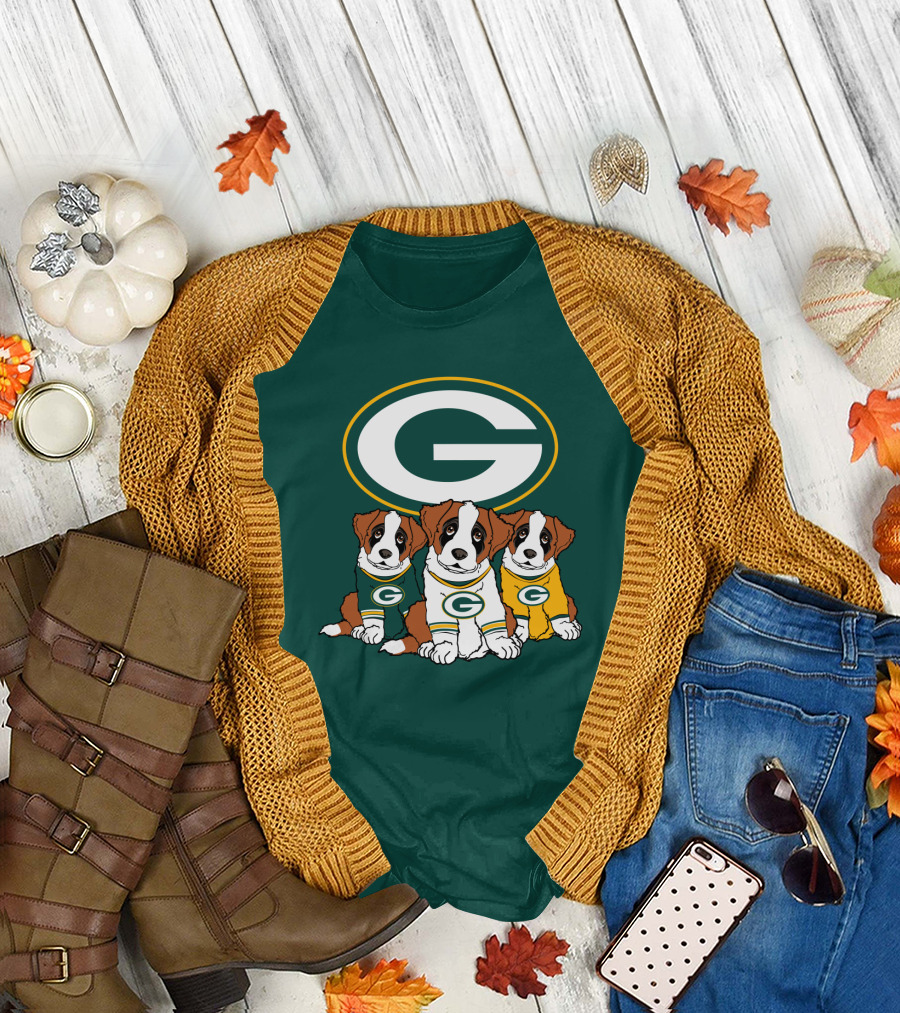Green Bay Packers Saint Bernard T-Shirt