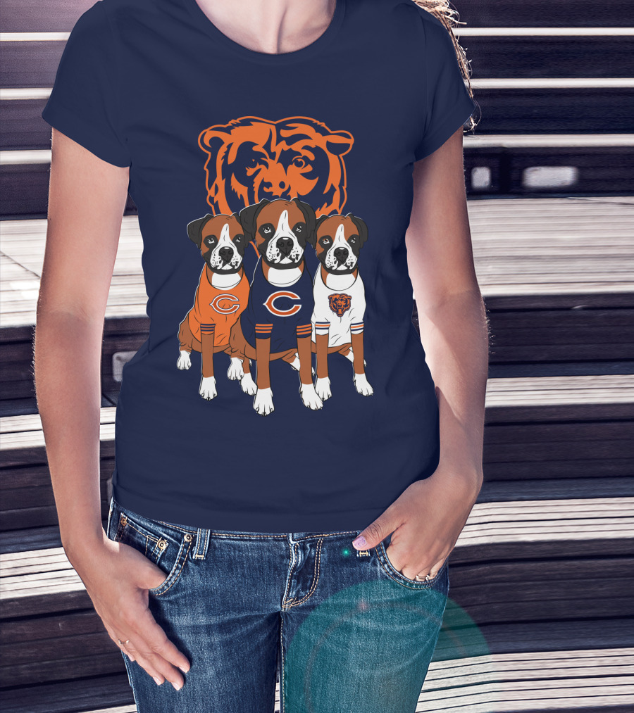 Chicago Bears Trio Boxer T-Shirt