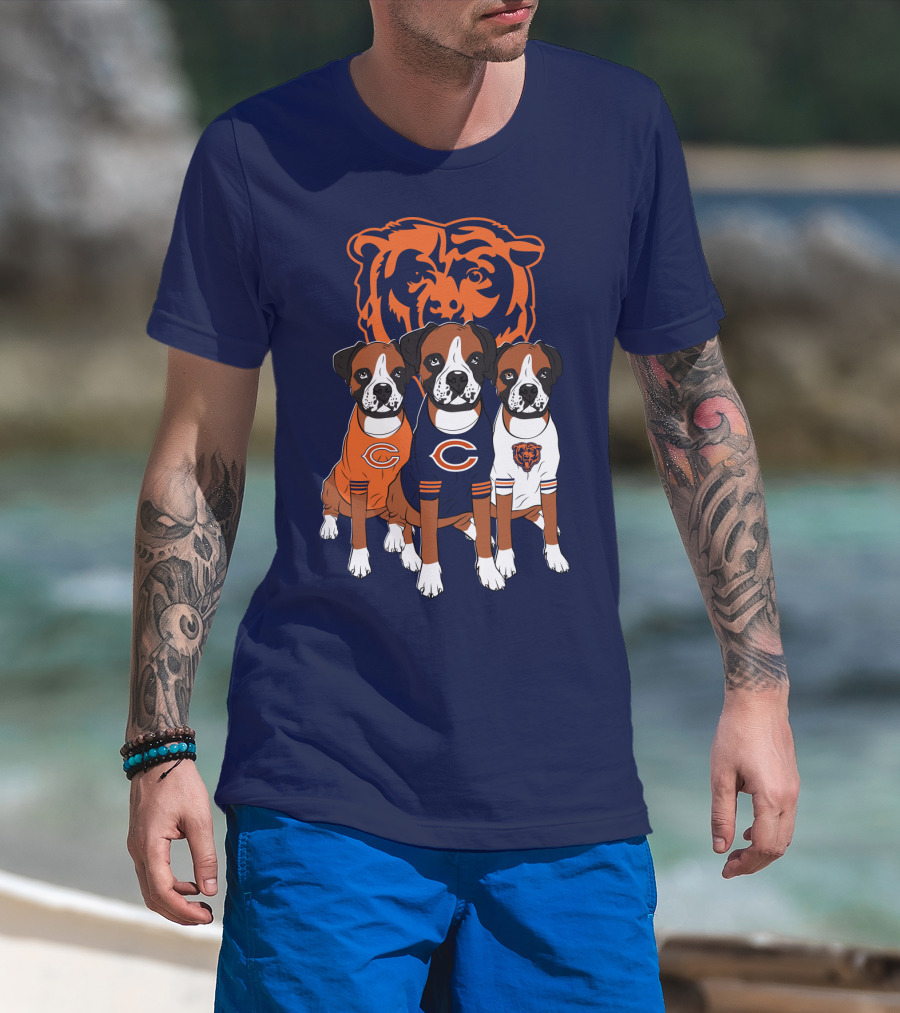 Chicago Bears Trio Boxer T-Shirt