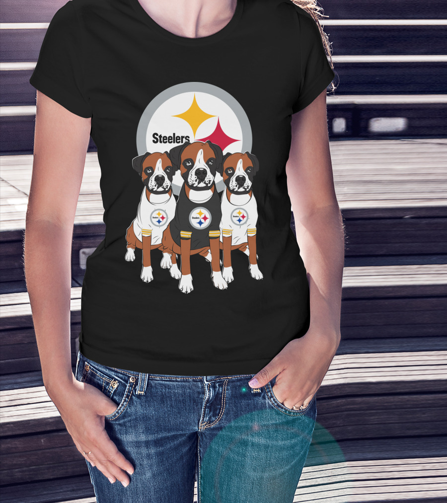 Steelers Boxer Trio T-Shirt