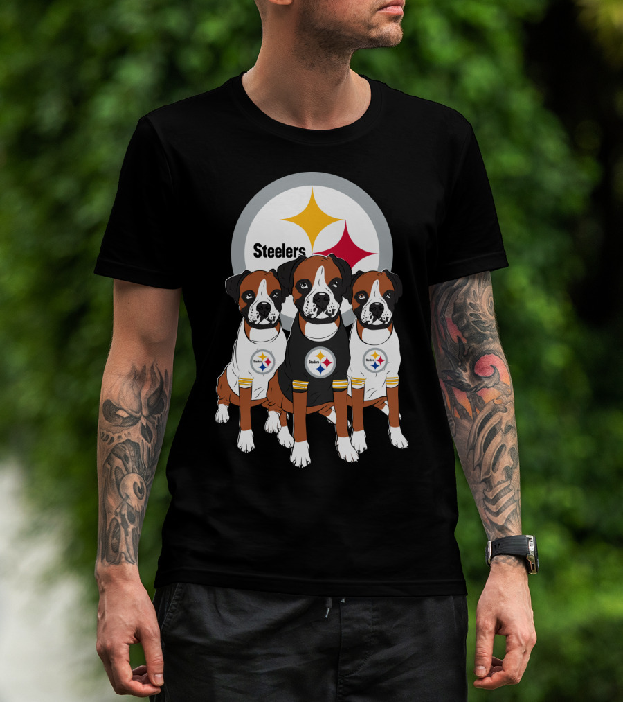Steelers Boxer Trio T-Shirt