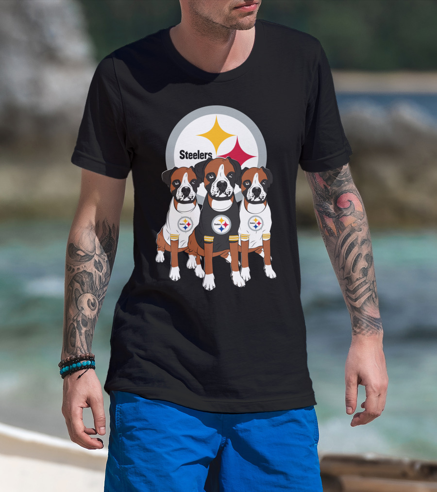 Steelers Boxer Trio T-Shirt