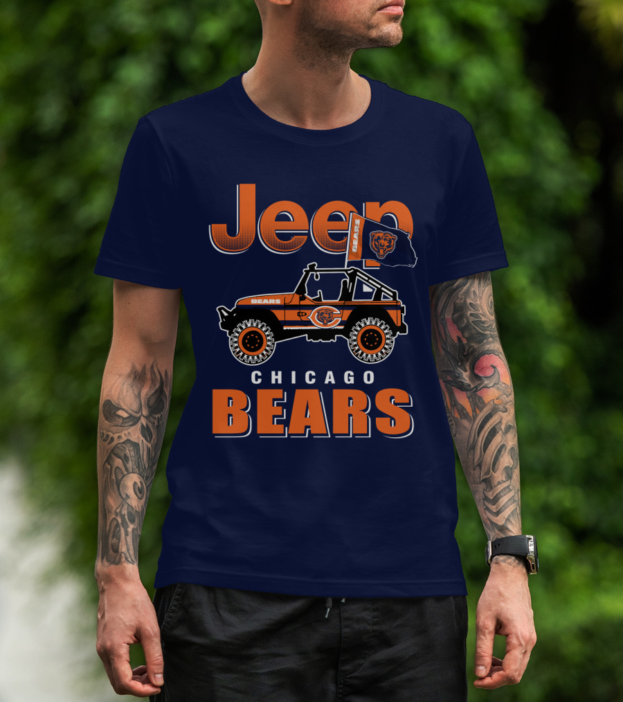 Jeep Chicago Bears T-Shirt