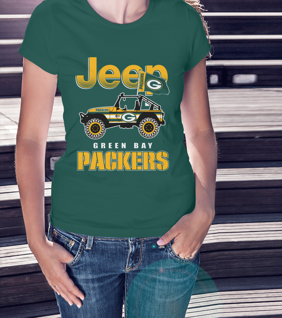 Jeep Green Bay Packers T-Shirt