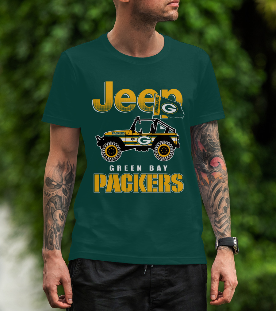 Jeep Green Bay Packers T-Shirt