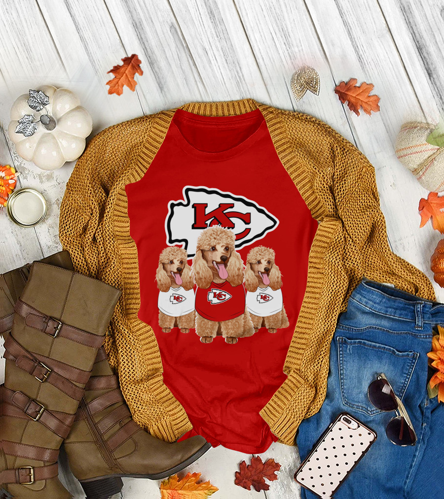 Kc Chief Poodle Trio T-Shirt