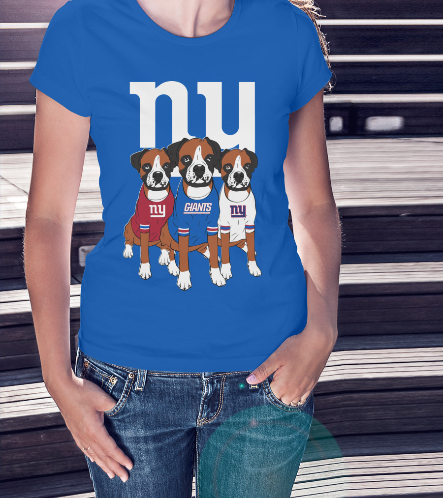 New York Giants Three Boxer T-Shirt