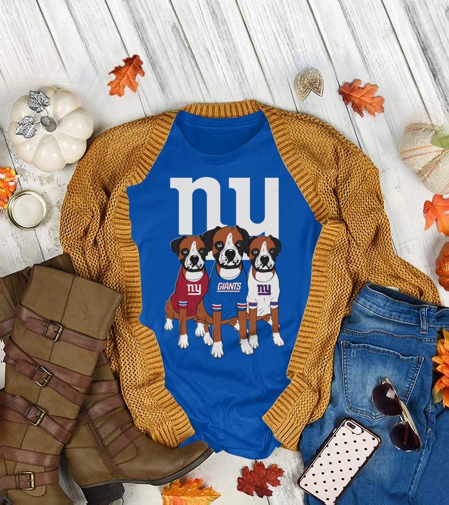 New York Giants Three Boxer T-Shirt
