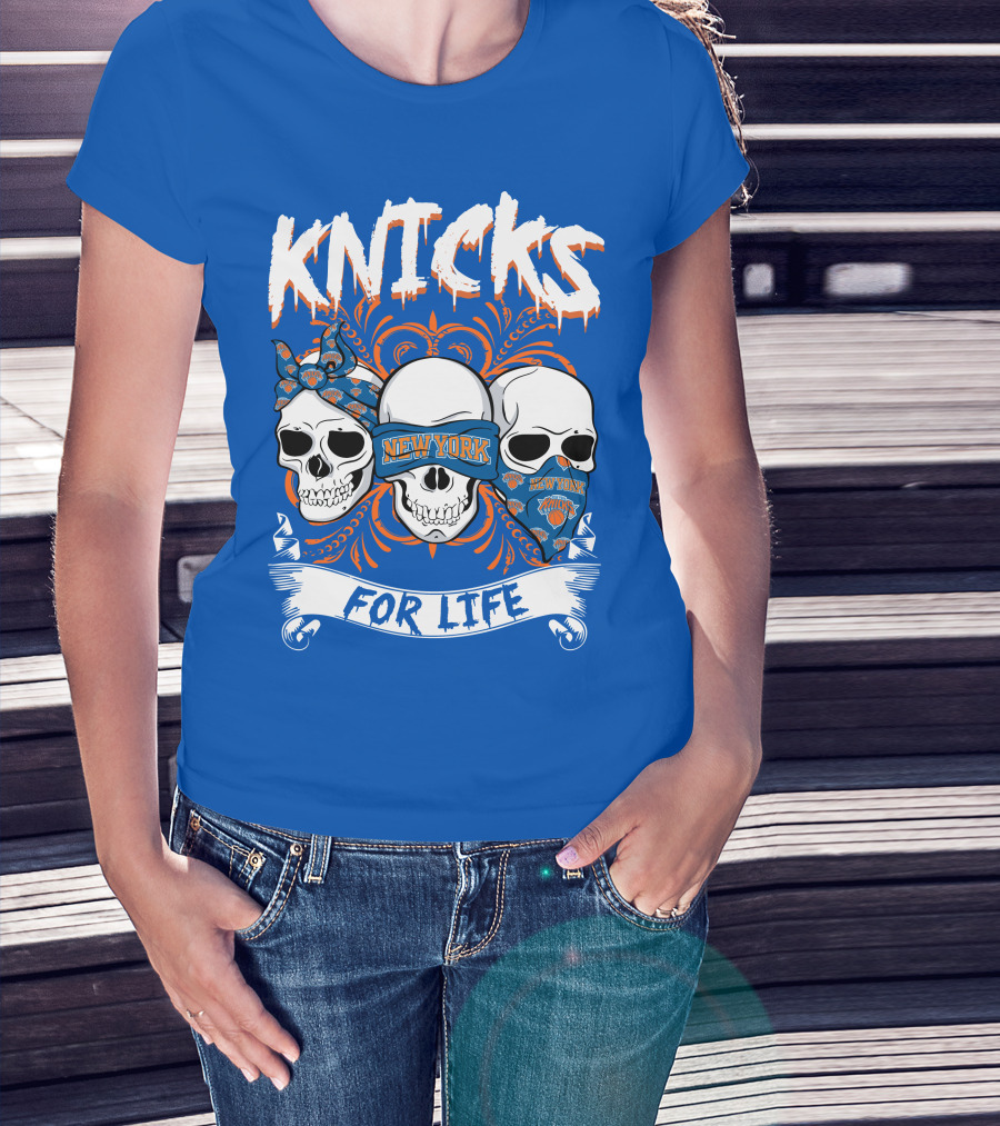Knicks New York For Life T-Shirt