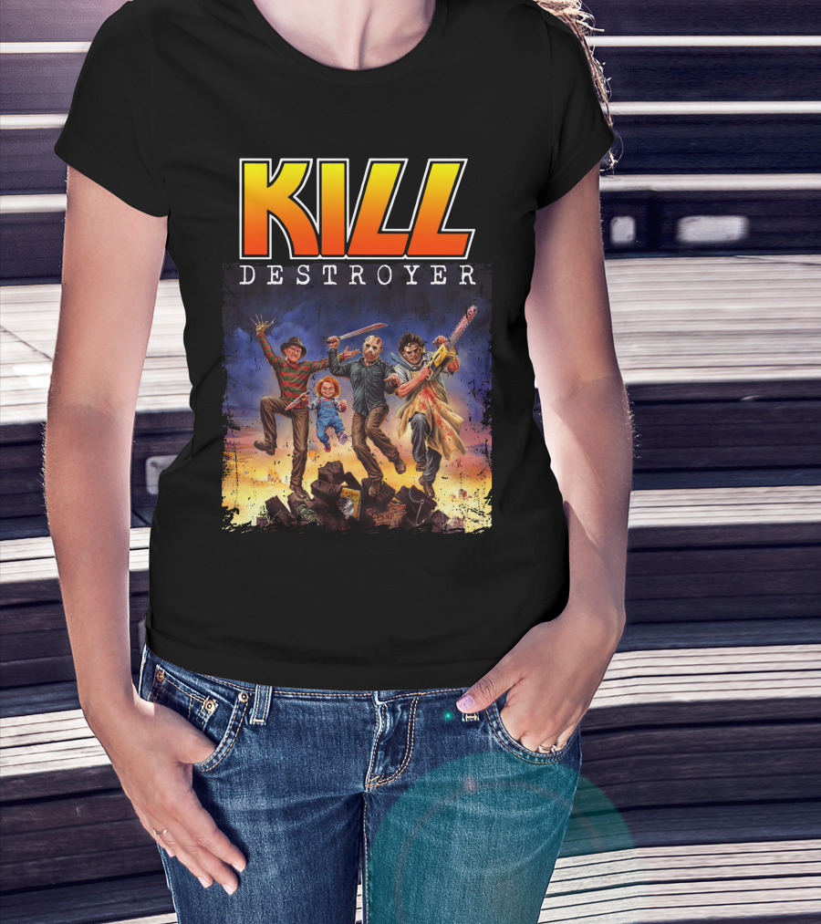 Kill Destroyer Killer Team-Up Art T-Shirt