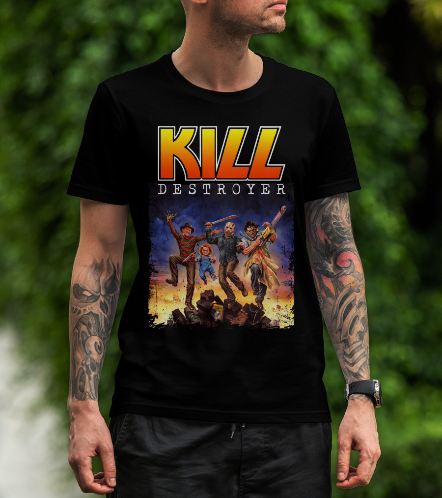 Kill Destroyer Killer Team-Up Art T-Shirt