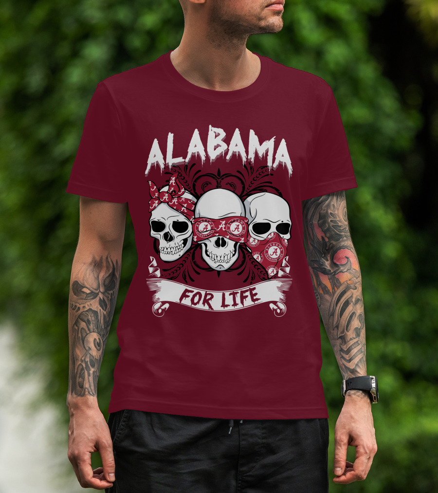 Alabama A A A For Life T-Shirt